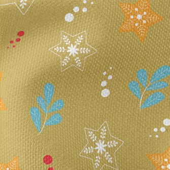 Star Snowflake Waterproof Canvas