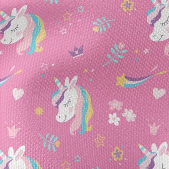 White Unicorn Waterproof Canvas
