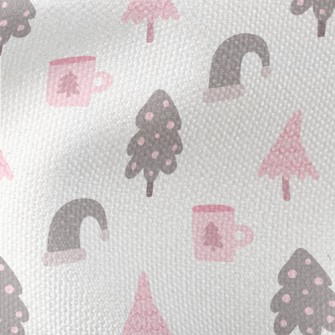 Christmas Cute Doodles Waterproof Canvas