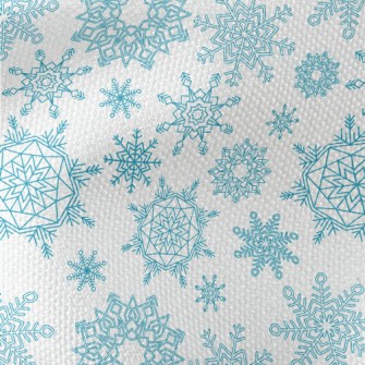 Various Snowflake Patterns Waterproof Canvas