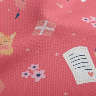 Valentine's Day Love Magic Athletic Mesh Flat Back