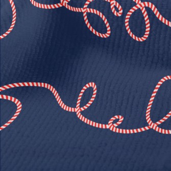 Curved Christmas Candy Terry