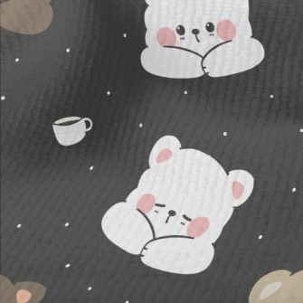 Cute Little Bear Sleeping Terry