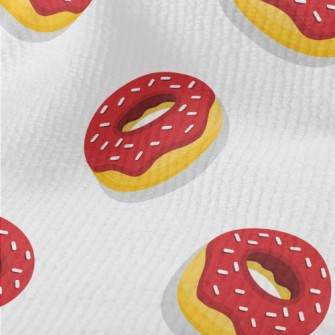 Red Frosted Donut Terry