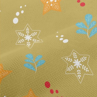 Star Snowflake Performance Linen
