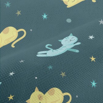 Cat Sleeping Time Performance Linen
