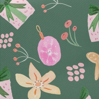 Hand Painted Watercolor Gift Twill