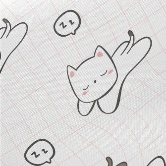 Cute Nap Cat Twill