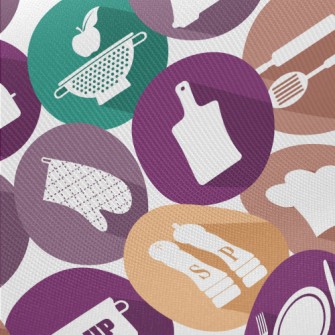 Simple Kitchen Items Twill