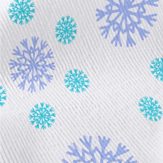 Two-color Beautiful Snowflakes Standard Corduroy
