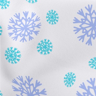 Two-color Beautiful Snowflakes Stretch Ponte