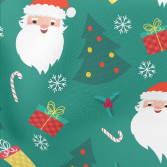 Friendly Santa Claus Stretch Ponte