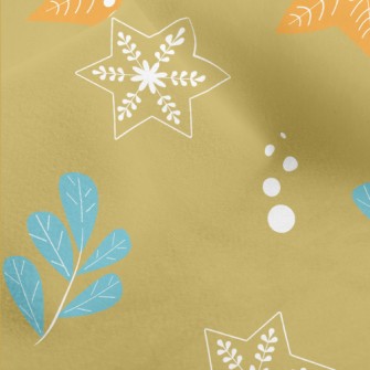 Star Snowflake Micro Fleece