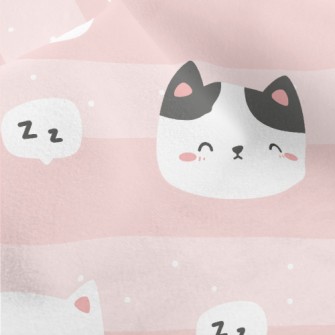 Cute Wink Cat Micro Fleece
