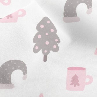 Christmas Cute Doodles Micro Fleece