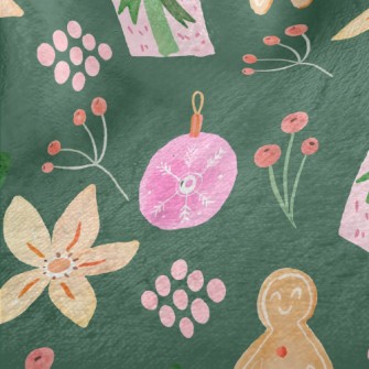 Hand Painted Watercolor Gift Minky