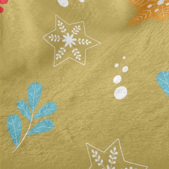 Star Snowflake Minky