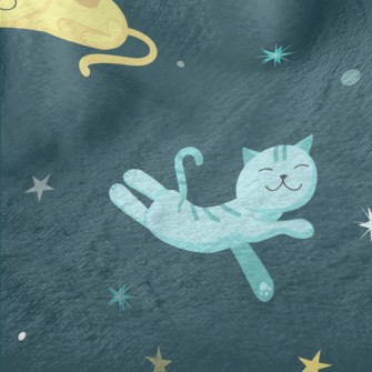 Cat Sleeping Time Minky