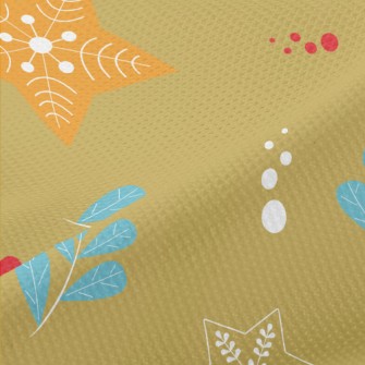 Star Snowflake Piqué