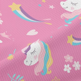 White Unicorn Piqué