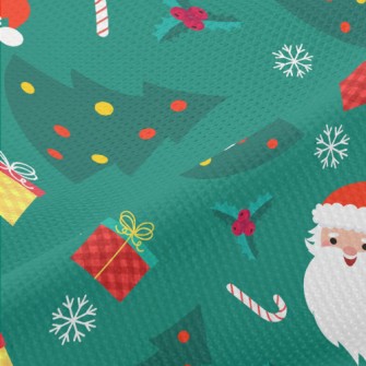 Friendly Santa Claus Piqué