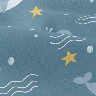 Cute Cartoon Whale Modern Jersey