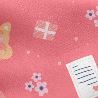 Valentine's Day Love Magic Jersey Backed Fleece