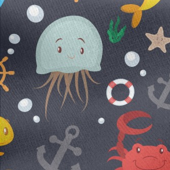 Friendly To Marine Life Jersey Backed Fleece