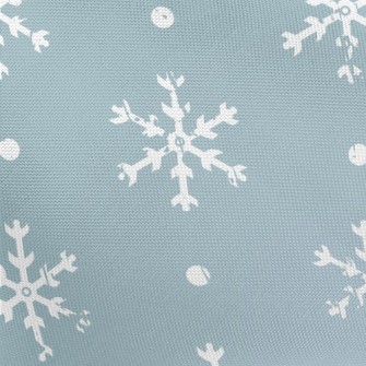Broken White Snowflakes Pongee