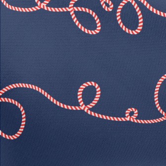 Curved Christmas Candy Pongee