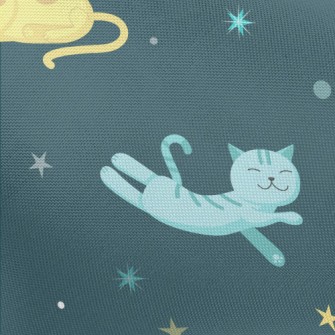 Cat Sleeping Time Pongee