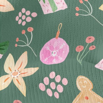 Hand Painted Watercolor Gift Stretch Jersey