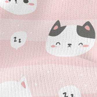 Cute Wink Cat Stretch Jersey