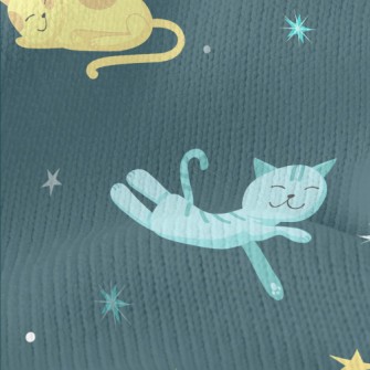 Cat Sleeping Time Stretch Jersey