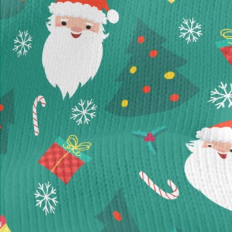 Friendly Santa Claus Stretch Jersey