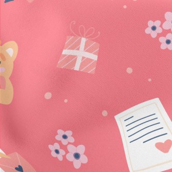 Valentine's Day Love Magic Lightweight Cotton Poplin