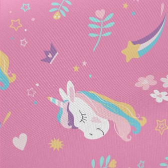 White Unicorn Midweight Cotton Poplin