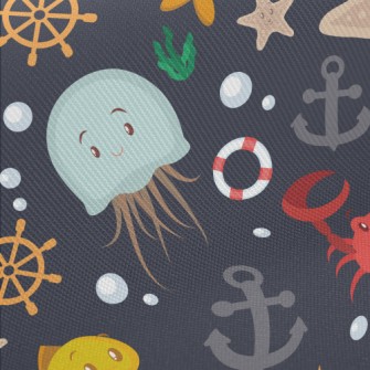 Friendly To Marine Life Midweight Cotton Poplin