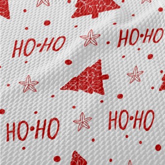 Santa Claus HOHO Smile Birdseye Piqué