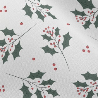 Eastern Blue Twigs And Berries Chiffon