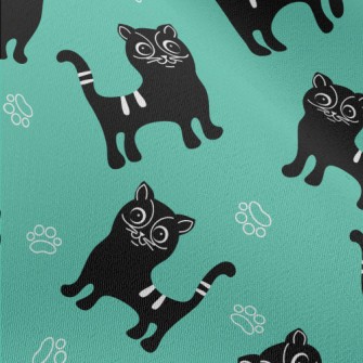 Cartoon Cat Chiffon