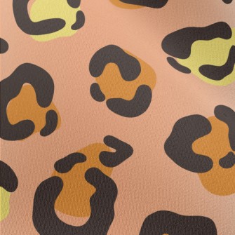 Two-tone Leopard Print Chiffon