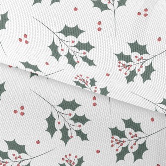 Eastern Blue Twigs And Berries Waterproof Oxford