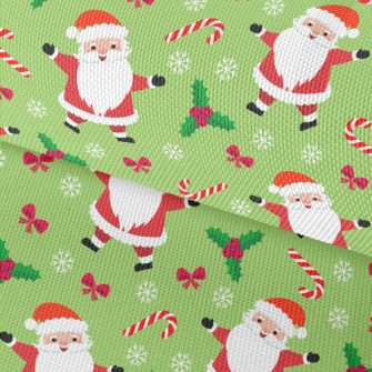 Happy Singing Santa Claus Waterproof Oxford