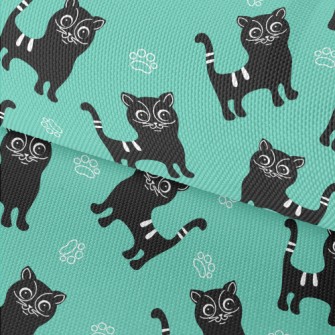 Cartoon Cat Waterproof Oxford