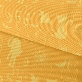 Halloween Elements Silhouette Waterproof Oxford