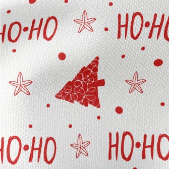 Santa Claus HOHO Smile Waterproof Canvas