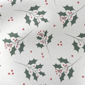 Eastern Blue Twigs And Berries Waterproof Canvas