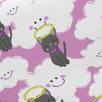 Angel Cat In Heaven Twill