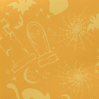 Halloween Elements Silhouette Twill